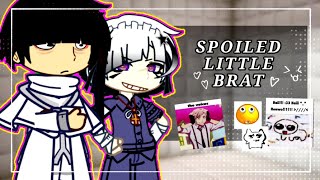 spoiled little brat !! // atsushi nakajima // bsd au // gacha