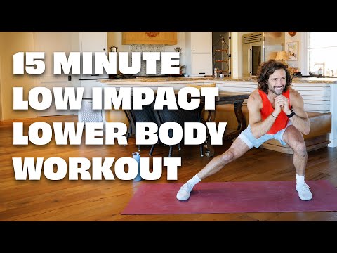 15 Minute LOW IMPACT Lower Body Workout | Joe Wicks Workouts