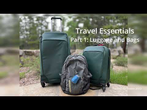 Travel Essentials Part 1| Luggage and Bags | EDC | International Travel Luggage #traveltips #travel