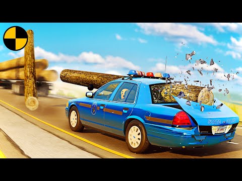 Dangerous Driving and Car Crashes #4 😱 BeamNG.Drive