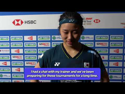 An emotional An Se Young reflects on her Semi Final defeat to Akane Yamaguchi