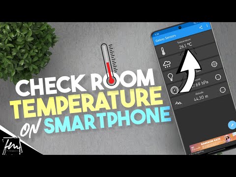 How to check room temperature from your Smartphone