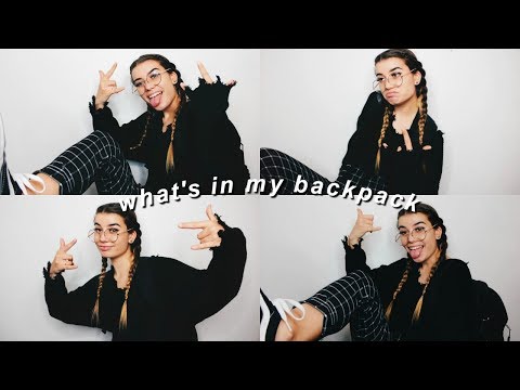 WHAT'S IN MY BACKPACK 2018 | School + Sports Bag