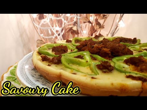 Savoury Cake | Meat Cake | ഇറച്ചി നിറച്ചൊരു അടിപൊളി കേക്ക്