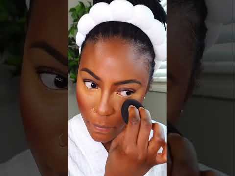 PINK MAKEUP TUTORIAL FOR BEGINNERS #darkskin #brownskin #woc