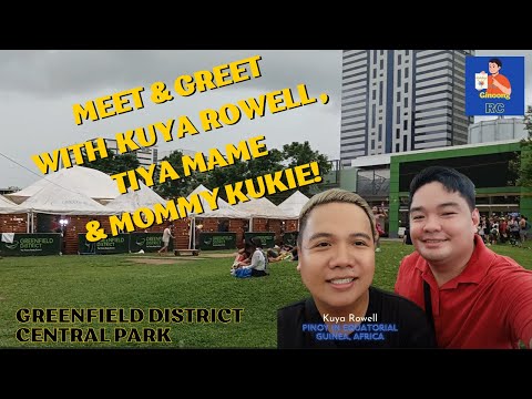 MEET and GREET with AMIGO ROWELL kasama ang mga GUINEANO