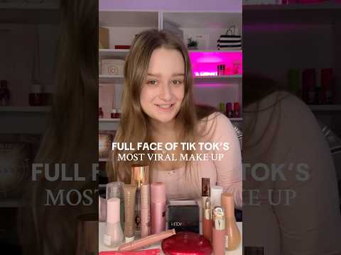 FULL FACE OF MOST VIRAL MAKEUP PRODUCTS 💋💄💕