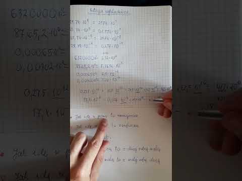 Notacja wykładnicza cz. 5 #matematyka #mathematics #maths #math