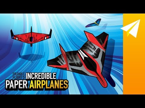 Foldable Flight's Incredible Paper Airplanes coming to Kickstarter