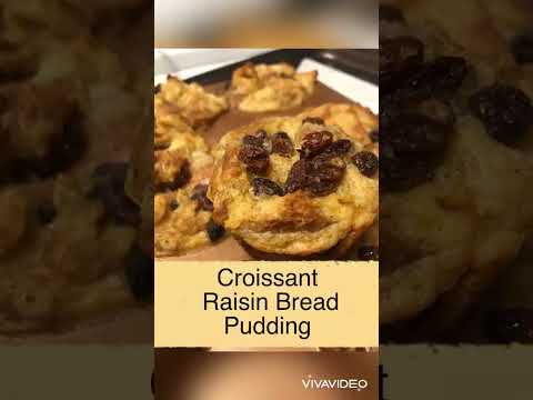 Croissant Bread pudding| Southern Recipes #breadpudding #croissantbread #remix