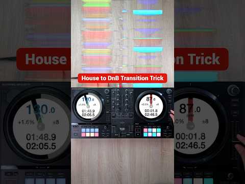 House to DnB Transition Trick 🤯💥 #dnb #house #djmix #dj