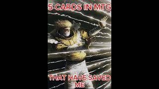 5 CARDS IN MAGIC THE GATHERING THAT HAVE SAVED ME #wiirphysical  #magicthegathering #mtgcommander