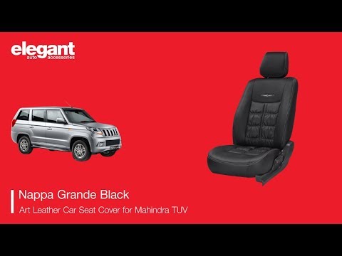 Mahindra TUV Seat Cover | TUV Art Leather Seat Covers | Mahindra TUV300 Accessories | Nappa Grande