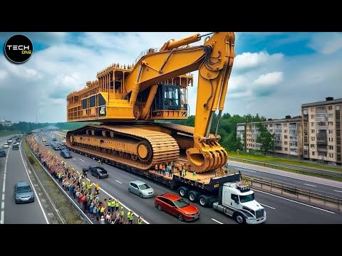 Extreme Dangerous Monster Truck Driving Skills | Oversize Load Heavy Equipment Working #13