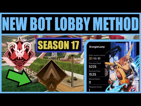 The ONLY WORKING WAY To Get Into BOT LOBBIES In Apex Legends SEASON 17