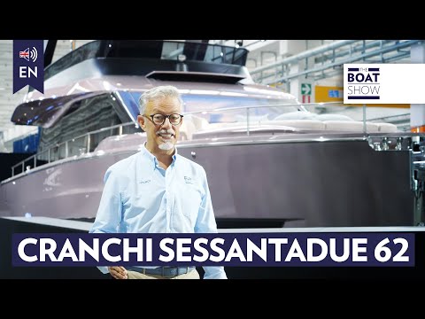 [ENG] NEW CRANCHI SESSANTADUE 62 FLY - Exclusive Walkthrough Review - The Boat Show