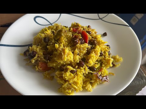 Lunch Box Recipe - Black Channa Pulav