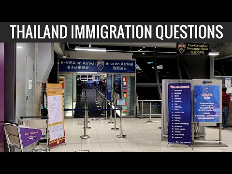 How to answer Immigration Questions Thailand | Kolkata to Bangkok | Check in, Immigration | Hindi