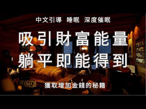 引導冥想 I 吸引財富能量最快秘籍 I 吸引法則使用技巧 Chinese Sleep Hypnosis Treat Insomnia