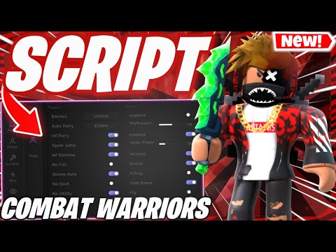 Combat Warriors Script Pastebin 2022 Working Aimbot + Auto Parry Script + Inf Money *Roblox*