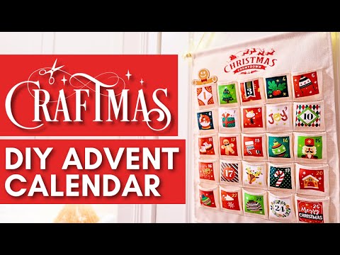 CRAFTMAS DAY 1: Making a DIY Advent Calendar