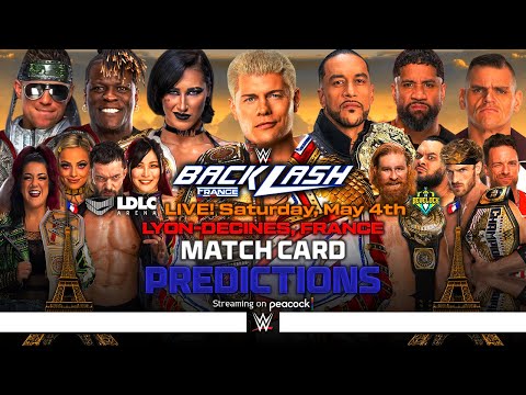 WWE Backlash 2024 - Card Predictions