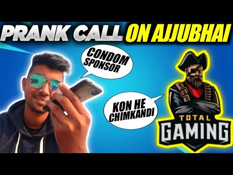 PRANK CALL ON REAL AJJUBHAI || EPIC REACTION 🤣|| AJJU BHAI DAR GAYE 😆|| MUST WATCH