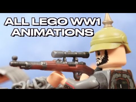 🔴ALL LEGO WW1 STOPMOTIONS from @LCMhistory