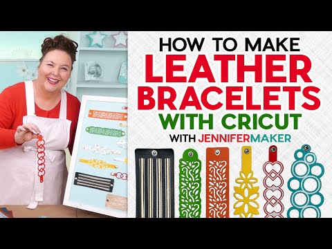 Cut Faux Leather Bracelets With Cricut | Add Snaps For a Perfect Fit