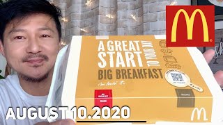 Japan McDonald's Delivery-BIG BREAKFAST in Japan