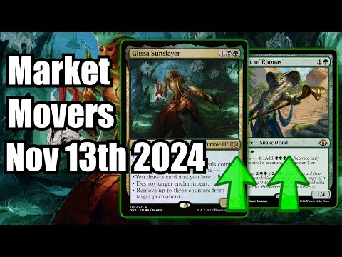 MTG Market Movers - Nov13th 2024 - Modern and Pioneer Cards On The Move! Glissa Sunslayer!