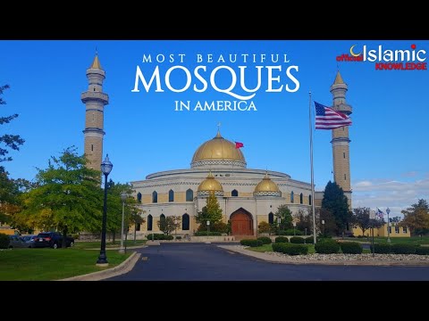 8 MOST BEAUTIFUL MOSQUES IN UNITED STATES OF AMERICA | @IslamicKnowledgeOfficial