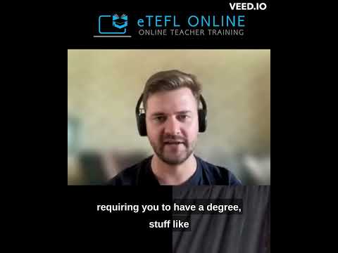 You DON'T need a degree to teach English online #shorts