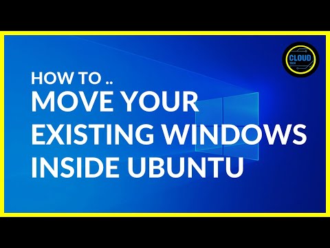 Run Windows 10 on Ubuntu 20.04 Linux Tutorial like Microsoft Office 365      qqzzjjxx