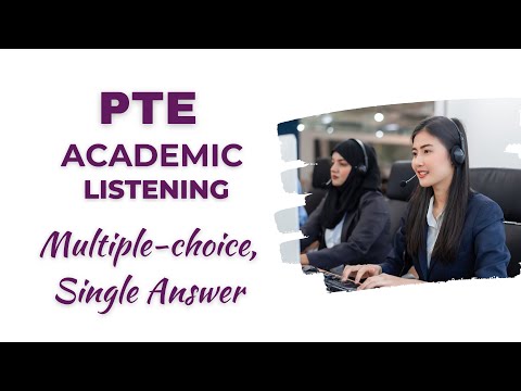 PTE Listening: 10 Multiple Choice, Single Answer Practice Tests with Answers (2023)