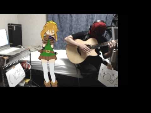 Title theme for Legend of Zelda:Ocarina of time  【第11回MMD杯本選】リノ=ライト嬢とセッションしてみるよ