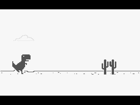 Google Chrome Hidden Dinosaur Game - Play when Offline!