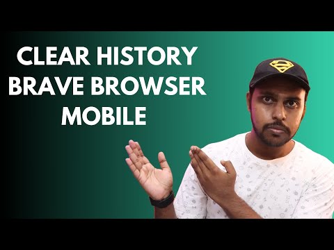 How to clear history brave browser mobile | clear history brave browser