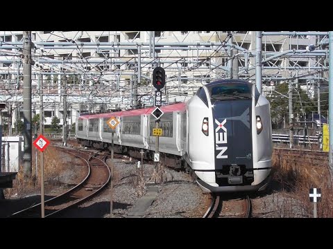 【総武線・横須賀線】E259系NEX旧塗色＆ロゴマーク付き新塗色まもなく消滅へ