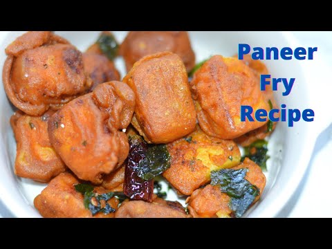 Paneer Fry Recipe - Paneer Recipe - Paneer Popcorn Recipe - Cottage Cheese Recipe #shorts