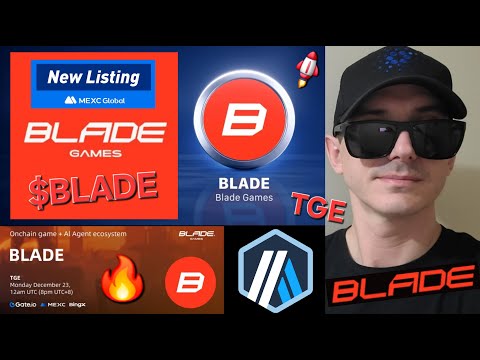 $BLADE - BLADE GAMES TOKEN CRYPTO COIN HOW TO BUY MEXC GLOBAL ARB ARBITRUM CAMELOT UNISWAP ETHEREUM