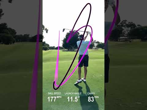 Bubba Watson golf swing. Created using Shot Tracer Pro for MacOS and PC.