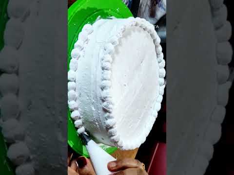 Instant Cake decoration | with 1 nozzle full cake decoration | in easy way | @cookingtochef