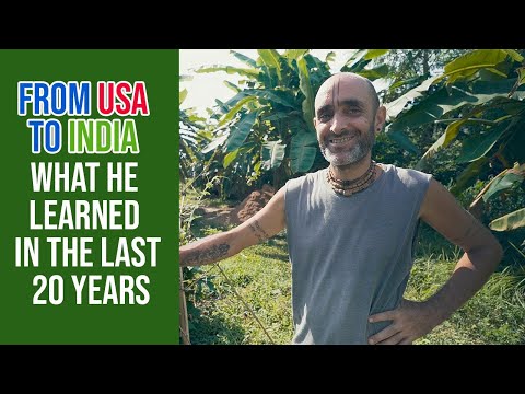 Extremely rich American who gave up everything to live in a Indian village 20 years ago