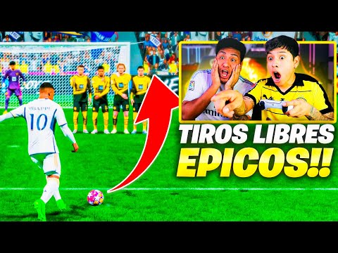 RETO INCREÍBLE DE TIROS LIBRES EN EA FC 24 (Final Champions League) 😱 *R.MADRID vs BORUSSIA*