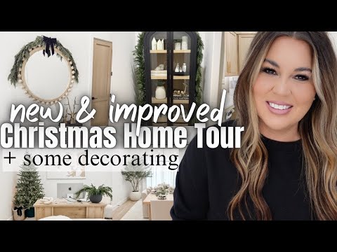 UPDATED CHRISTMAS HOME TOUR 2024 | ITCH TO SWITCH CHRISTMAS DECOR | NEW CHRISTMAS DECOR IDEAS 2024