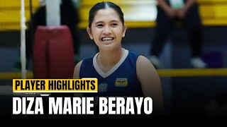 DIZA MARIE BERAYO | UAAP SEASON 87 GIRLS VOLLEYBALL | Player Highlights