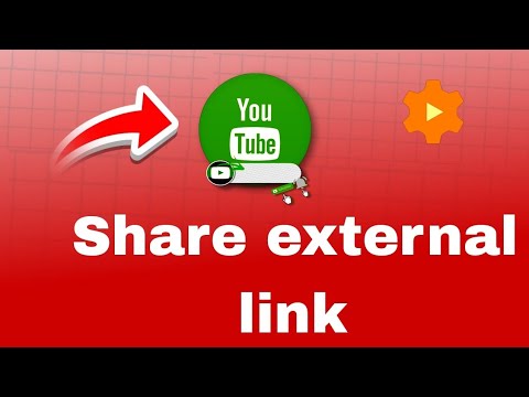 Share external links with your viewers.