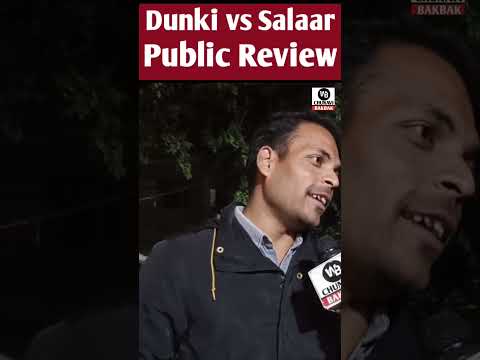 dunki vs salaar public reaction | dunki vs salaar clash reaction | salaar vs dunki who will win