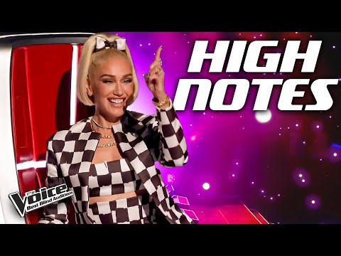 HIGH NOTES that went THROUGH THE ROOF on The Voice!